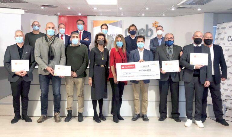 Geoma Cen gana el Premio CAEB-Santander a la Innovación