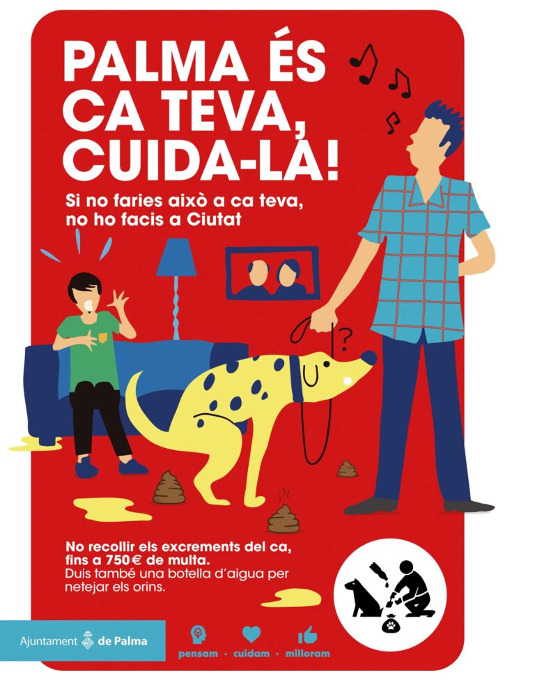 Nueva campaña para concienciar sobre la recogida de excrementos