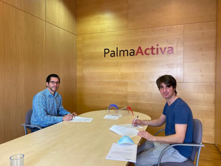 PalmaActiva repartirá entre comercios, mercados y restauradores 1.500 pantallas faciales protectoras