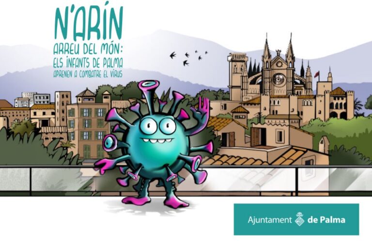 Cort edita un cuento con el virus «Arín» como protagonista