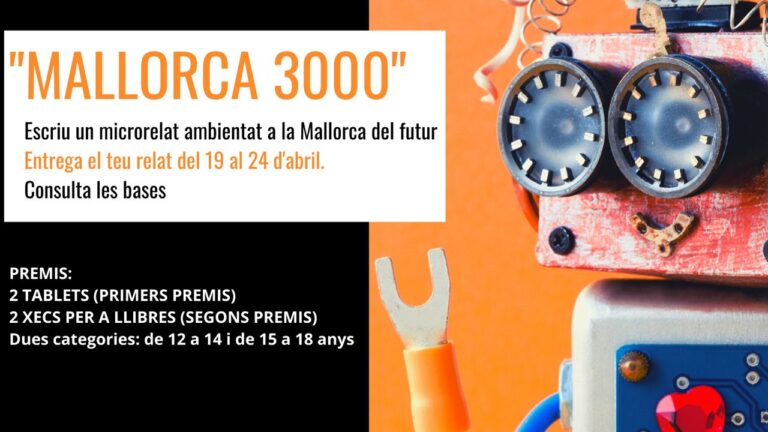 Concurso juvenil de microrrelatos sobre la Mallorca del año 3000