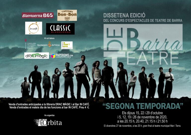 Vuelve una nueva edición del Teatre de Barra en Blanquerna