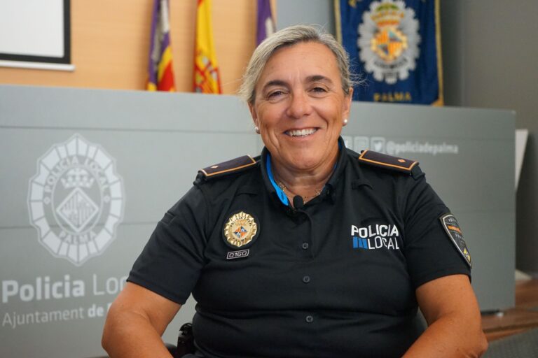 Mayor Antonia Barceló de la Policía Local de Palma