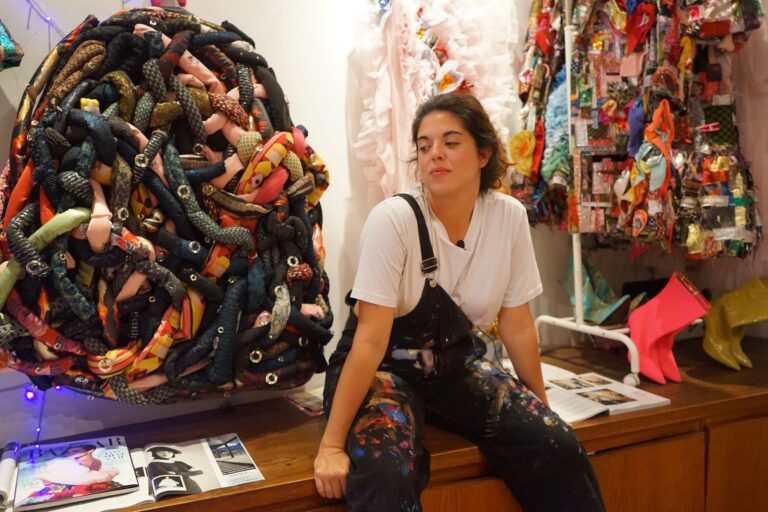 Ela Fidalgo tribula sobre su arte