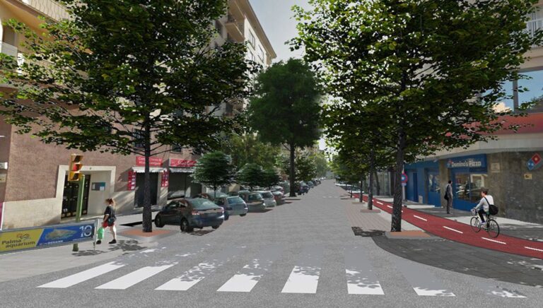 Comienza la reurbanización de la calle General Ricardo Ortega