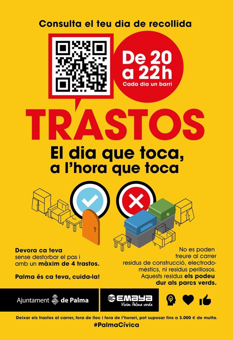 Tirar los trastos el día que toca