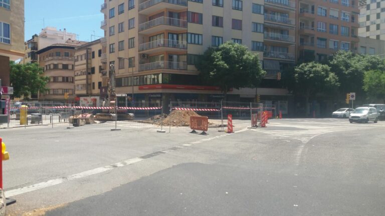 Las obras del colector llegan a las Avenidas