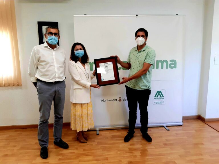 Certificado AENOR para Mercapalma por su protocolo ante Covid19