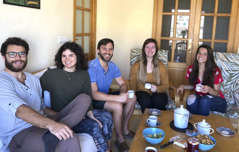 Profesores americanos confinados en Palma