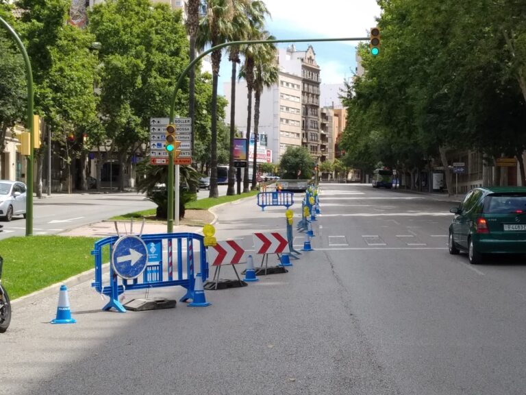 Cerrado el túnel de avenidas con General Riera y Antoni Marqués