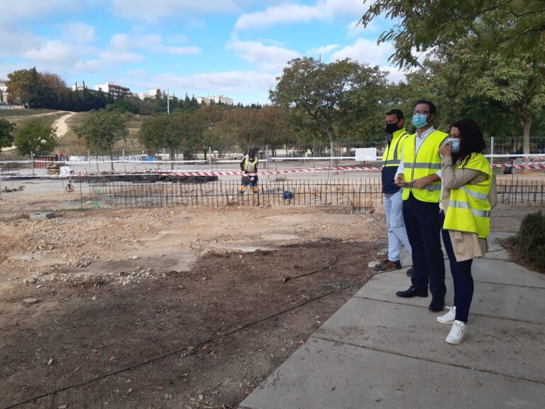 Continúan las obras del primer parque con accesibilidad universal