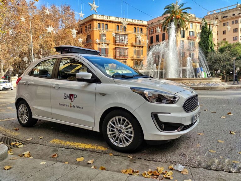 Zona ORA con Visual Car dotado de sistema de lectura de matrícula