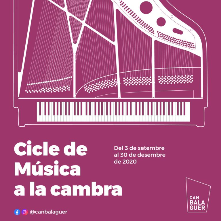 I Ciclo de Música a la cambra del 3 de septiembre al 30 de diciembre