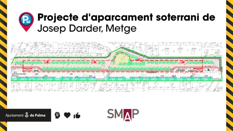 Proyecto de parking subterráneo en la calle Médico José Darder