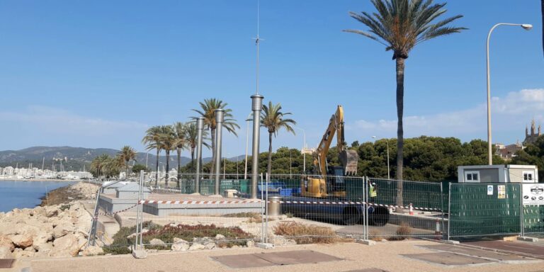 Separación de pluviales en la galería de la estación de impulsión del Baluard