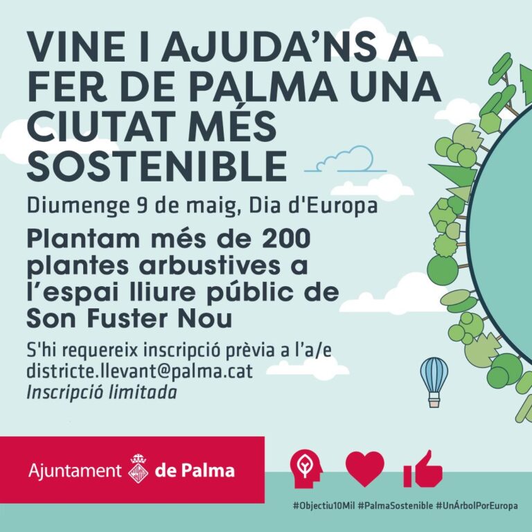 Conmemoración del Día de Europa con la siembra de árboles