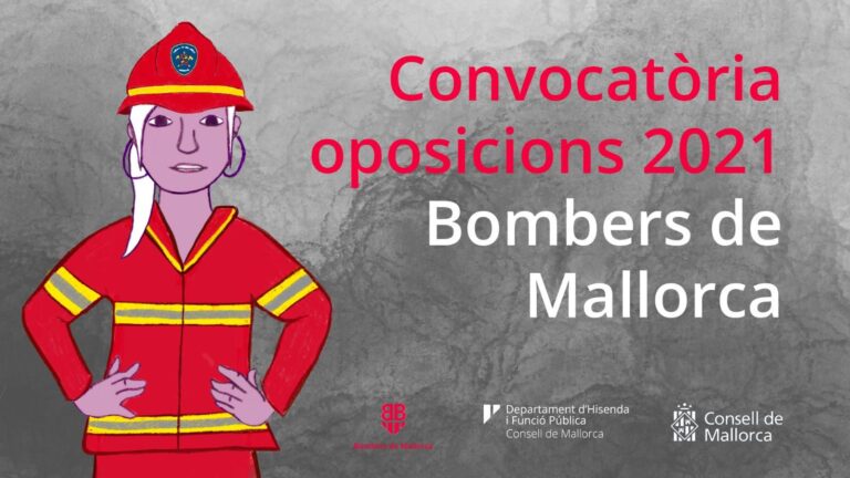 Consell de Mallorca convoca oposiciones de 32 plazas de bomberos