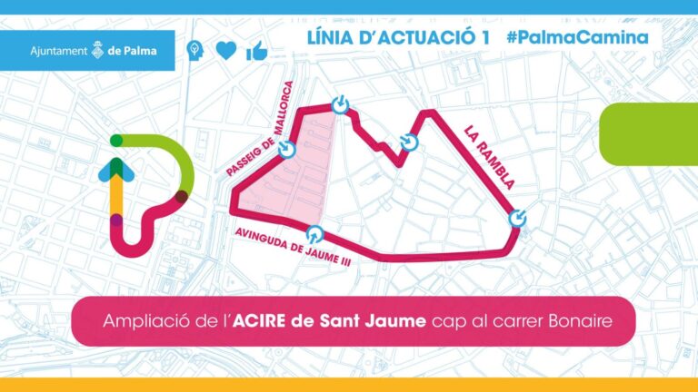 Se amplia el ACIRE de Sant Jaume hasta la calle Bonaire