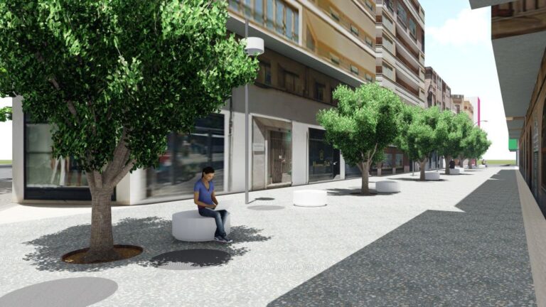 Reurbanización de un tramo de la calle Miquel Costa i Llobera