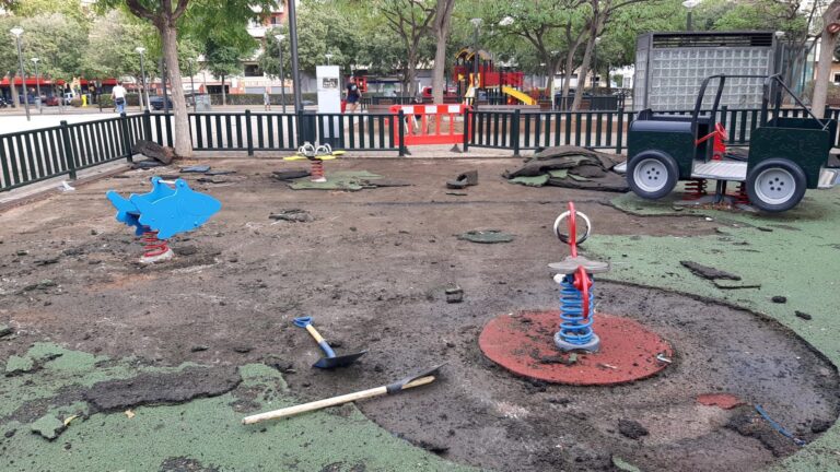 Plan Renove en los parques infantiles de Palma