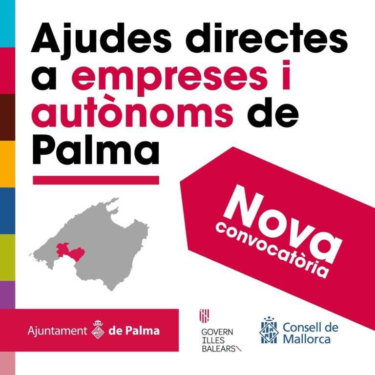 Ayudas directas de 2.000 euros para empresas y negocios de Palma
