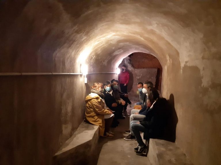 Visitas al refugio antiaéreo del Palacio del Consell de Palma