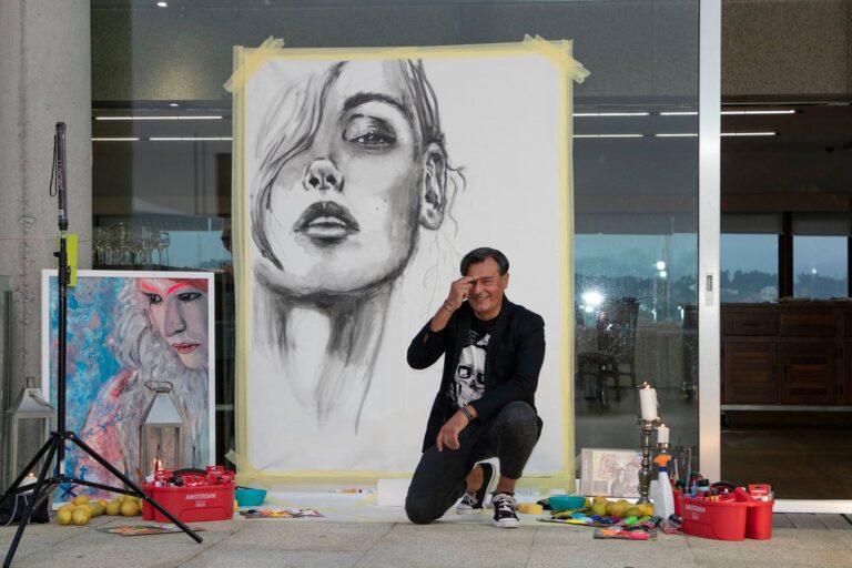 Palma se rinde ante el artista Franck Sastre