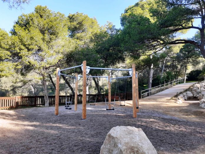 Abre al público el nuevo parque del bosque de Bellver