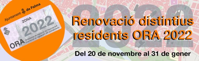 El lunes comienza la campaña de renovación de la ORA