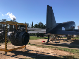 Motor a reacción para el parque estático de Son Bonet