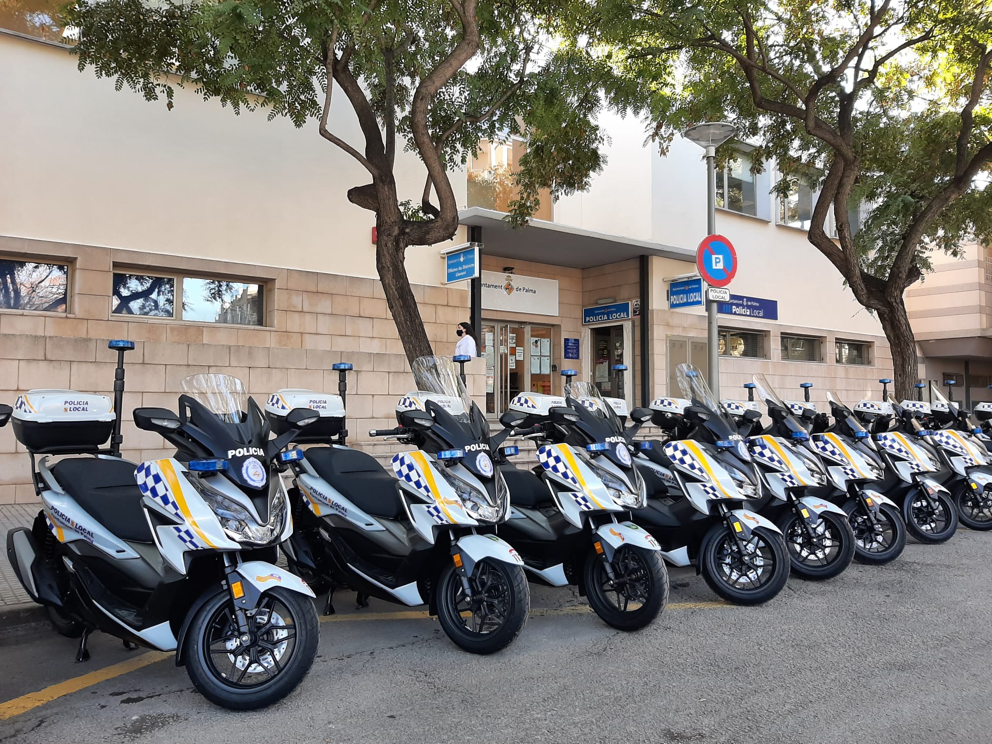 30 nuevas scooters en la Policía Local de Palma