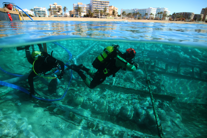 El pecio de Ses Fontanelles, uno de los barcos hundidos más importantes del Mediterráneo