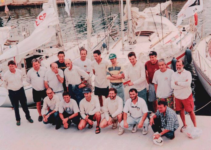 Histórico encuentro de navegantes del CN Sa Ràpita
