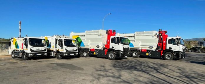4 nuevos vehículos de recogida de residuos que utilizan gas GNC