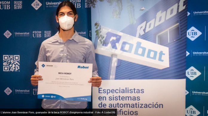 Joan Bennàsar gana la beca ROBOT de ingeniería industrial