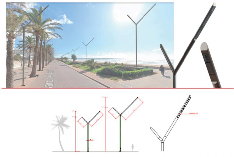 Remodelación del alumbrado de la primera y segunda línea de Playa de Palma