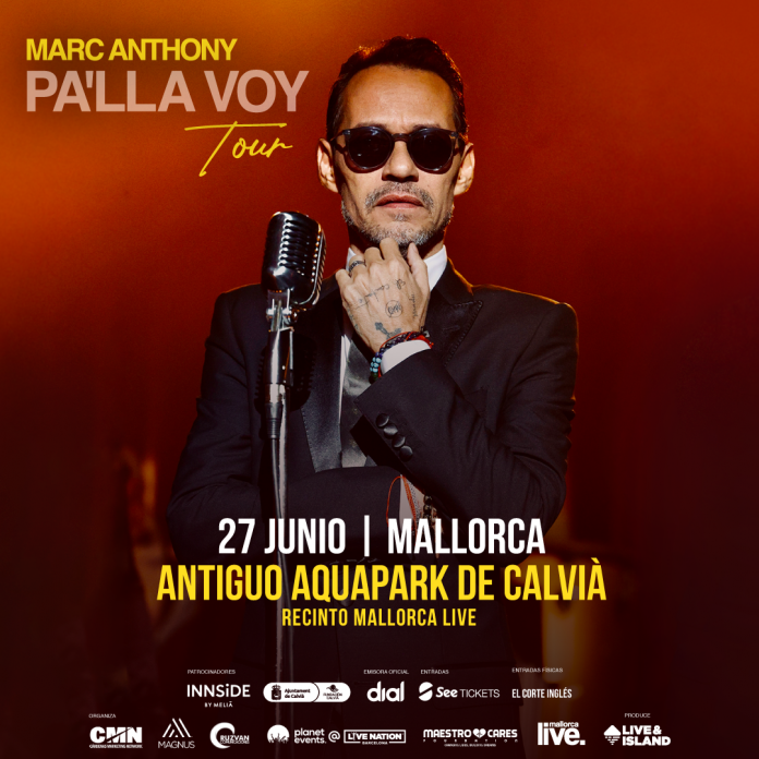Marc Anthony llevará este verano a Mallorca su gira mundial 