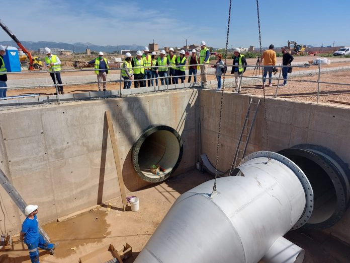 Recta final para las obras del tanque de tormentas