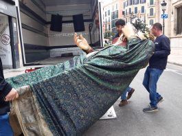 Se inicia el proceso de restauración de la geganta y los gegants del Consell de Mallorca