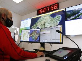nueva sala central de Bomberos y centro de coordinación y tráfico de Carreteras