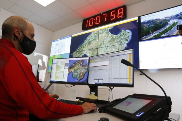 nueva sala central de Bomberos y centro de coordinación y tráfico de Carreteras