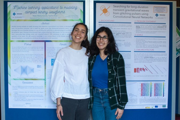 Galardón internacional para dos alumnas del doctorado de Física de la UIB