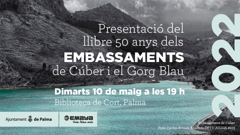 Emaya presenta el libro "50 anys del embassaments de Cúber i el Gorg Blau"
