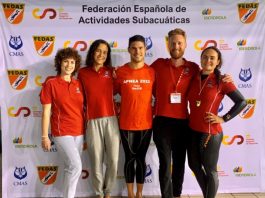 Dos medallas para Baleares en el Campeonato de España de Apnea Indoor