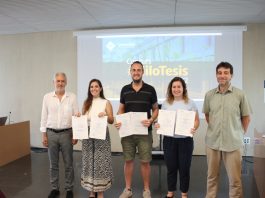 La UIB premia a los ganadores de la fase local de #HiloTesis
