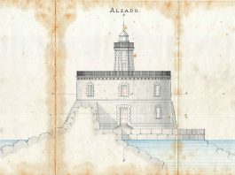 El proyecto original del faro de Palma