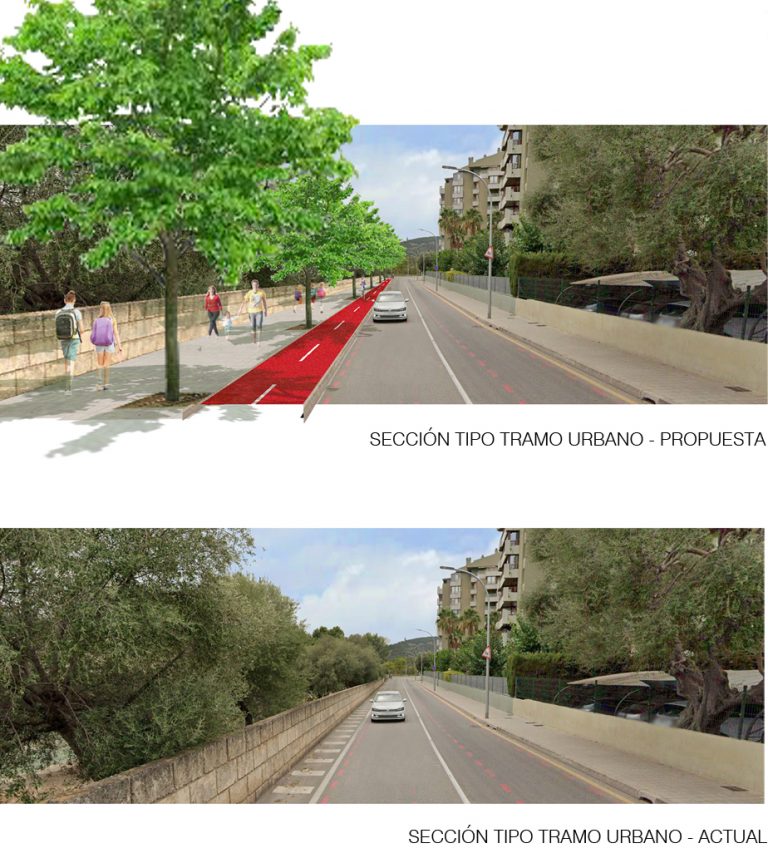 Amplían el vial del Camí dels Reis