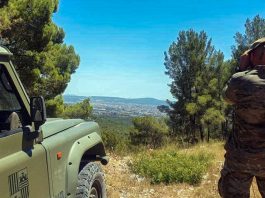 Una sección del Regimiento de Infantería Palma 47 se proyecta a la Isla de Menorca