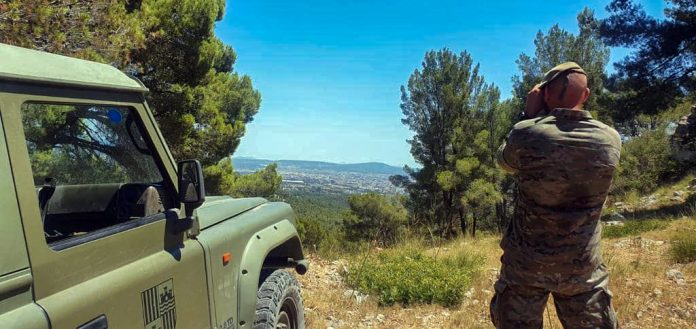 Una sección del Regimiento de Infantería Palma 47 se proyecta a la Isla de Menorca
