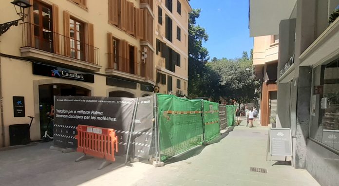 Finalizan las obras de renovación de 365 m de conducciones de agua potable de la calle Oms